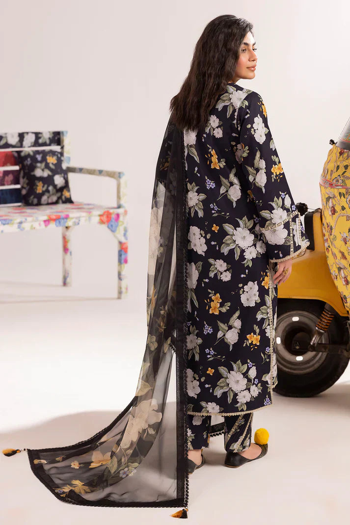 Alizeh | Sheen Lawn Prints 24 | Flora - Pakistani Dress - Maria Faisal