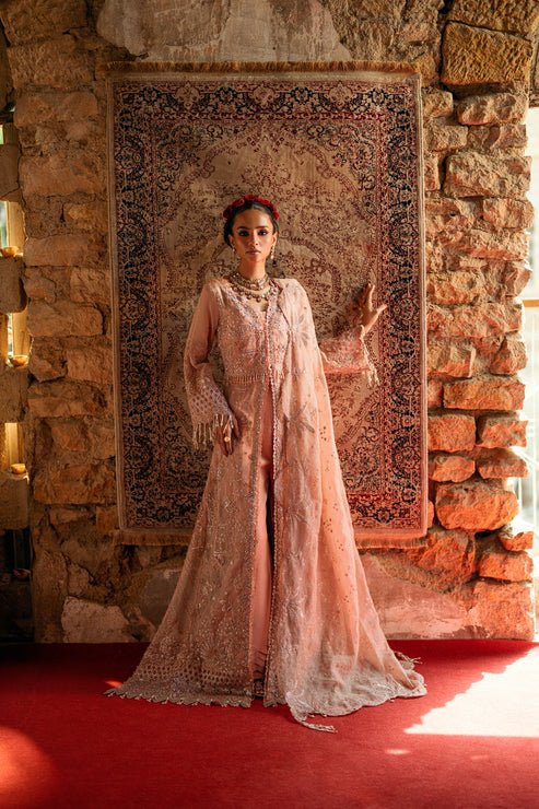 Florent | Mehermaah Wedding Formals | NARGIS - is Peach dress from Florent - Ladies Clothes - Maria Faisal