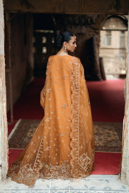 Florent | Mehermaah Wedding Formals | ZARPOSH - is Orange dress from Florent - Ladies Clothes - Maria Faisal