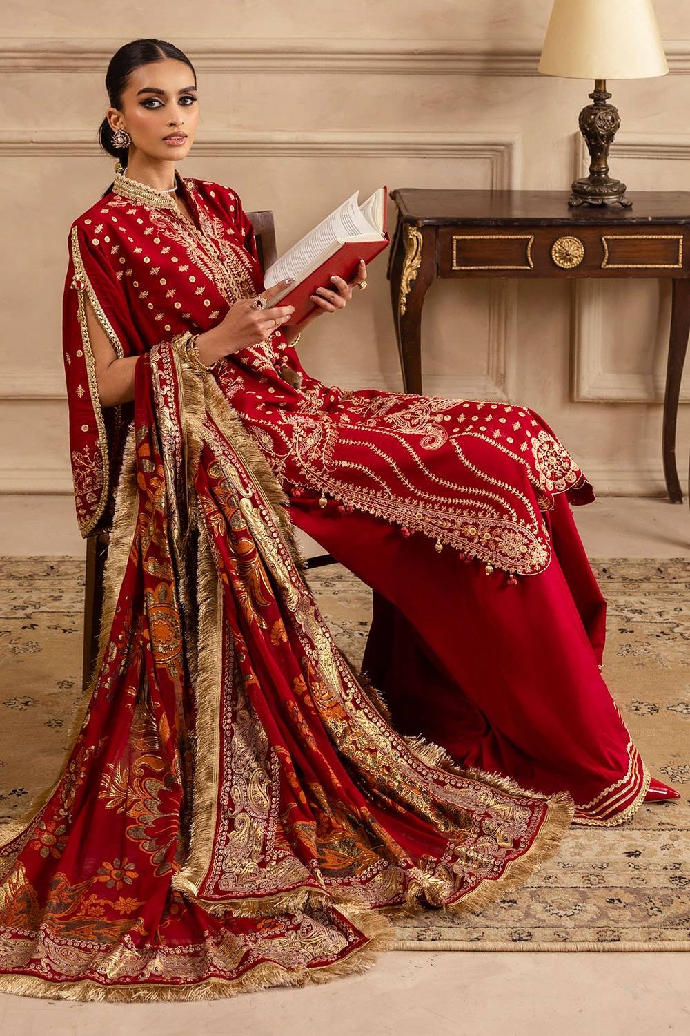 Gul Ahmed | Festive Eid 25 | PM-52044 by Maria Faisal - Registered Vendor of : Gul Ahmed - type : Ladies Clothes - 100% original wedding dresses