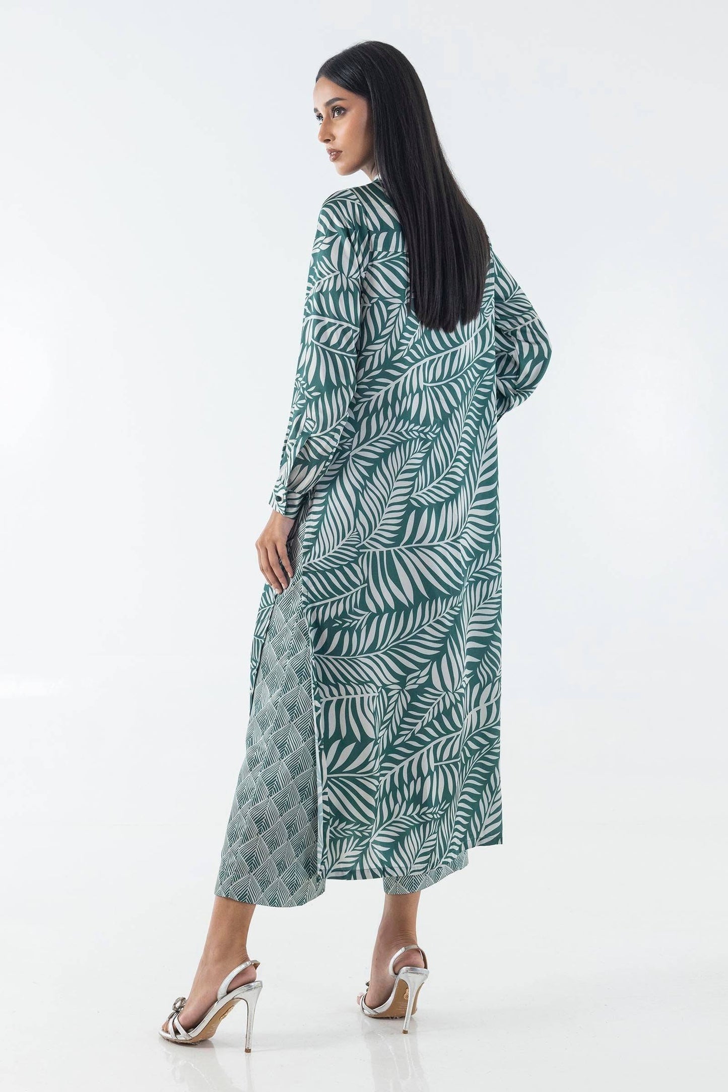 Sana Safinaz | Silk Tunics | FW24STP804P2T by Maria Faisal - Registered Vendor of : Sana Safinaz - type : Ladies Clothes - 100% original wedding dresses