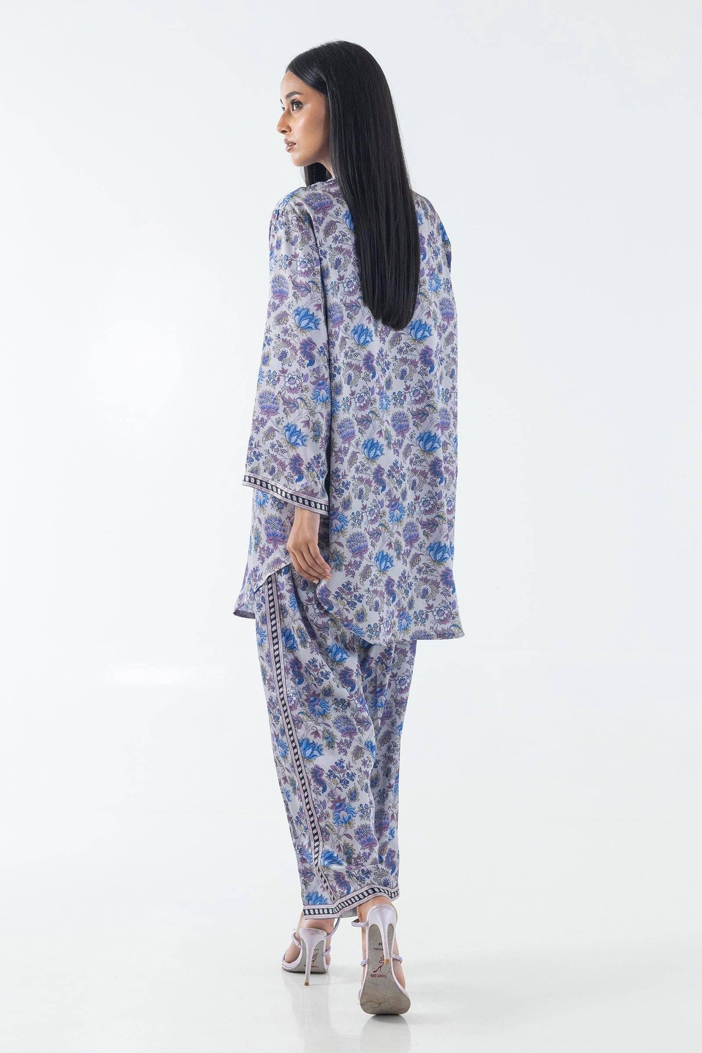 Sana Safinaz | Silk Tunics | FW24STP808P2T by Maria Faisal - Registered Vendor of : Sana Safinaz - type : Ladies Clothes - 100% original wedding dresses