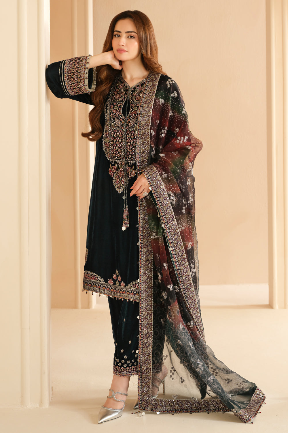 Jazmin | Velvet Edit 24 |  Velvet Formal VF-2039 - Wedding Dress - Maria Faisal