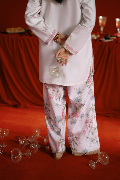 Saira Rizwan | Joolie Co ords |JOOLIE WHITE - JBP25-07 - Ladies Clothes - Maria Faisal