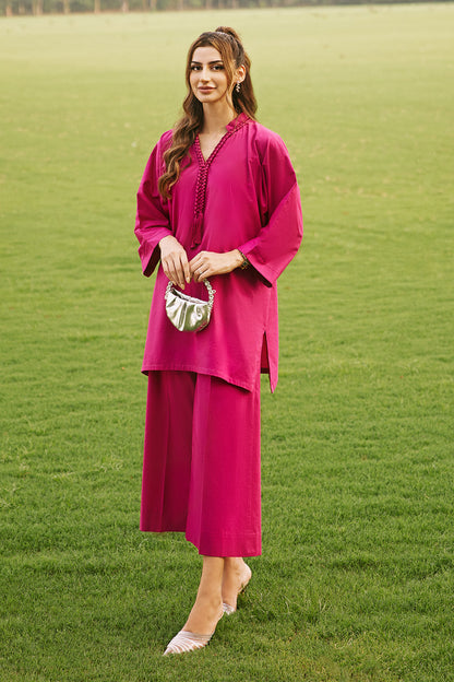Vanya | Co Ords | CO-53 - Casual Dress - available at Maria Faisal in UK and USA.