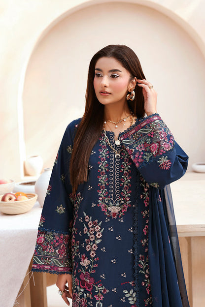 Ramsha | Ghazal Luxury Lawn | G-505 - Luxury Dress - available at Maria Faisal in UK and USA.