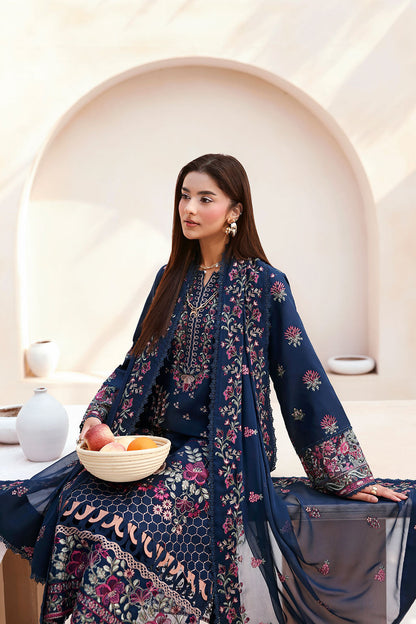 Ramsha | Ghazal Luxury Lawn | G-505 - Luxury Dress - available at Maria Faisal in UK and USA.