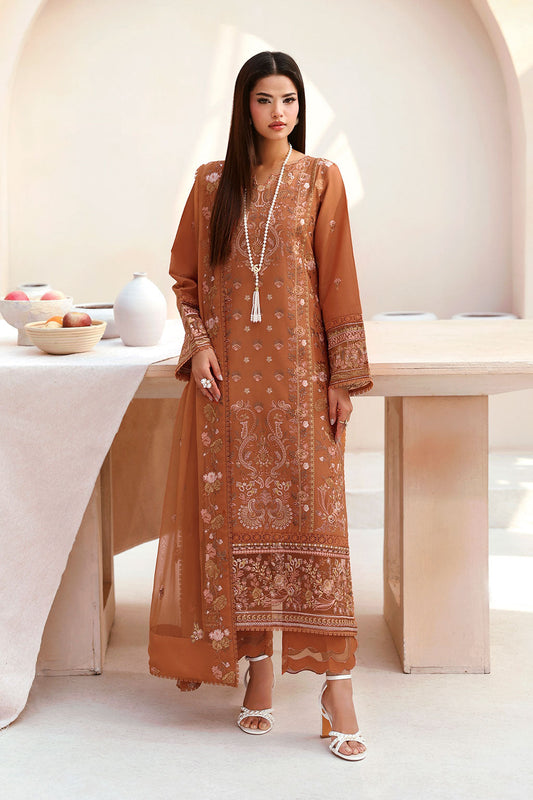 Ramsha | Ghazal Luxury Lawn | G-501 - Luxury Dress - available at Maria Faisal in UK and USA.