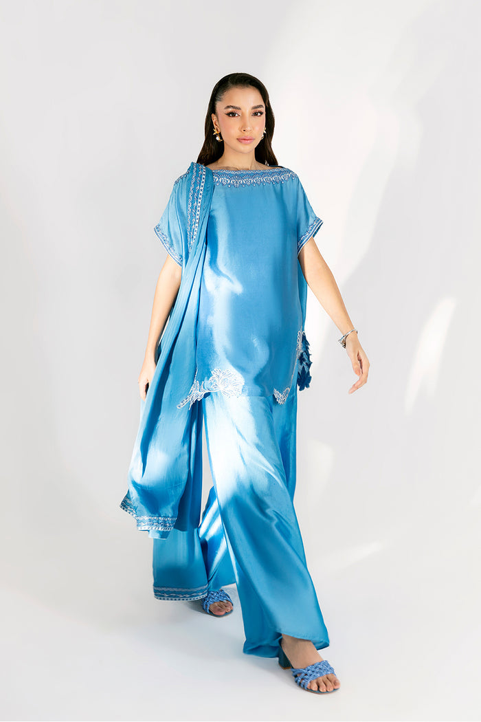 Saira Rizwan | Silk Pret 25 | NOORE - Casual Wear - available at Maria Faisal in UK and USA