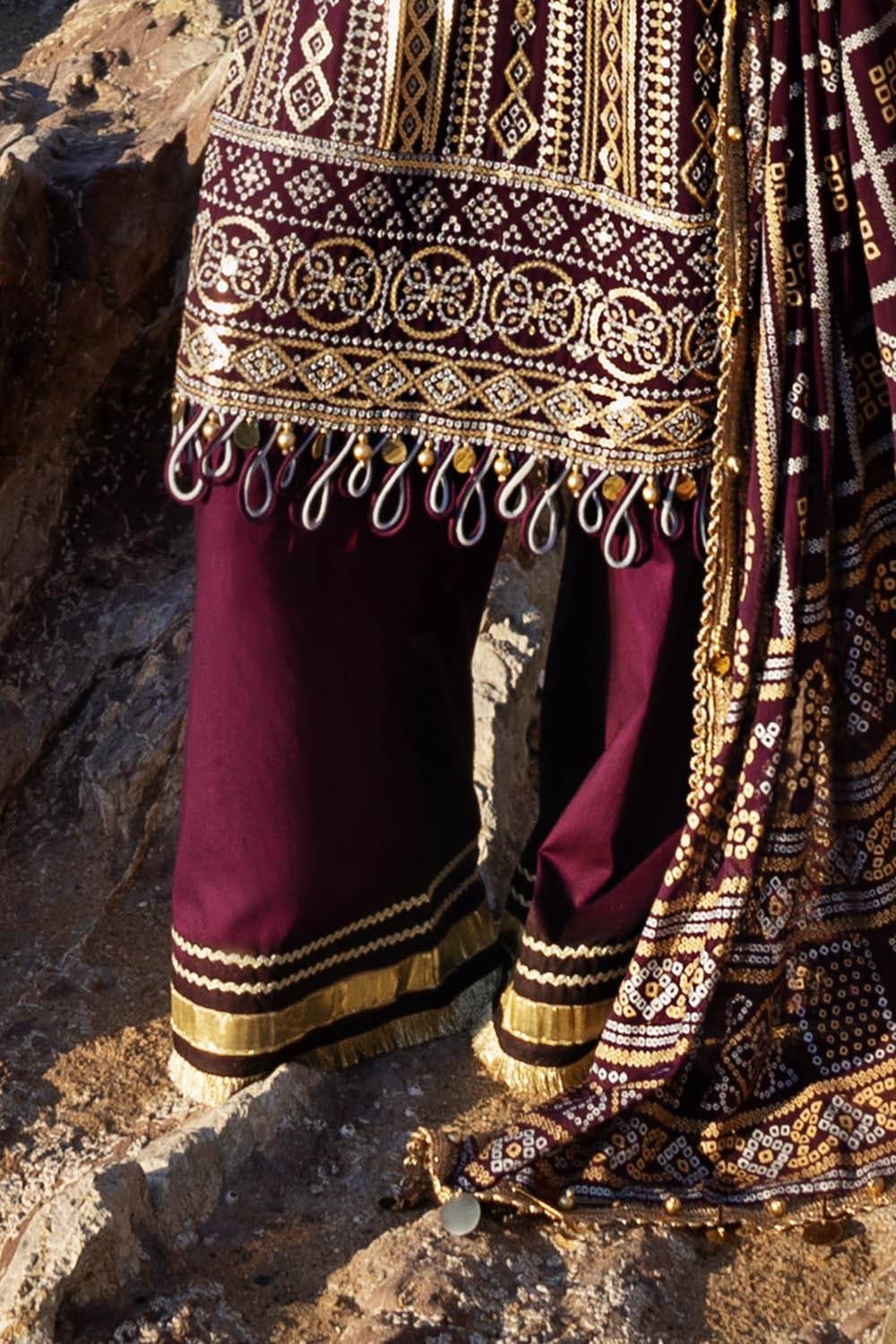 Gul Ahmed | Chunri Lawn 25 | BM-52023 by Maria Faisal - Registered Vendor of : Gul Ahmed - type : Ladies Clothes - 100% original wedding dresses