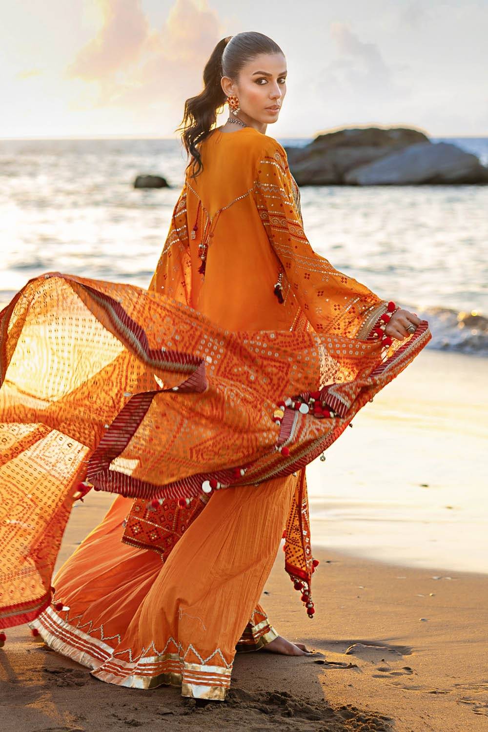 Gul Ahmed | Chunri Lawn 25 | BM-52020 by Maria Faisal - Registered Vendor of : Gul Ahmed - type : Ladies Clothes - 100% original wedding dresses