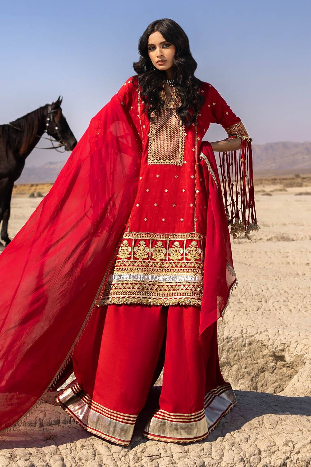 Gul Ahmed | Chunri Lawn 25 | BM-52019 by Maria Faisal - Registered Vendor of : Gul Ahmed - type : Ladies Clothes - 100% original wedding dresses