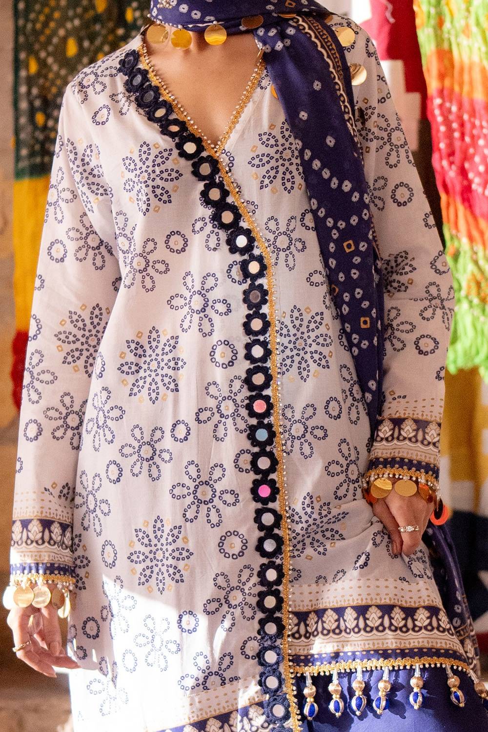 Gul Ahmed | Chunri Lawn 25 | CL-52411 B by Maria Faisal - Registered Vendor of : Gul Ahmed - type : Ladies Clothes - 100% original wedding dresses