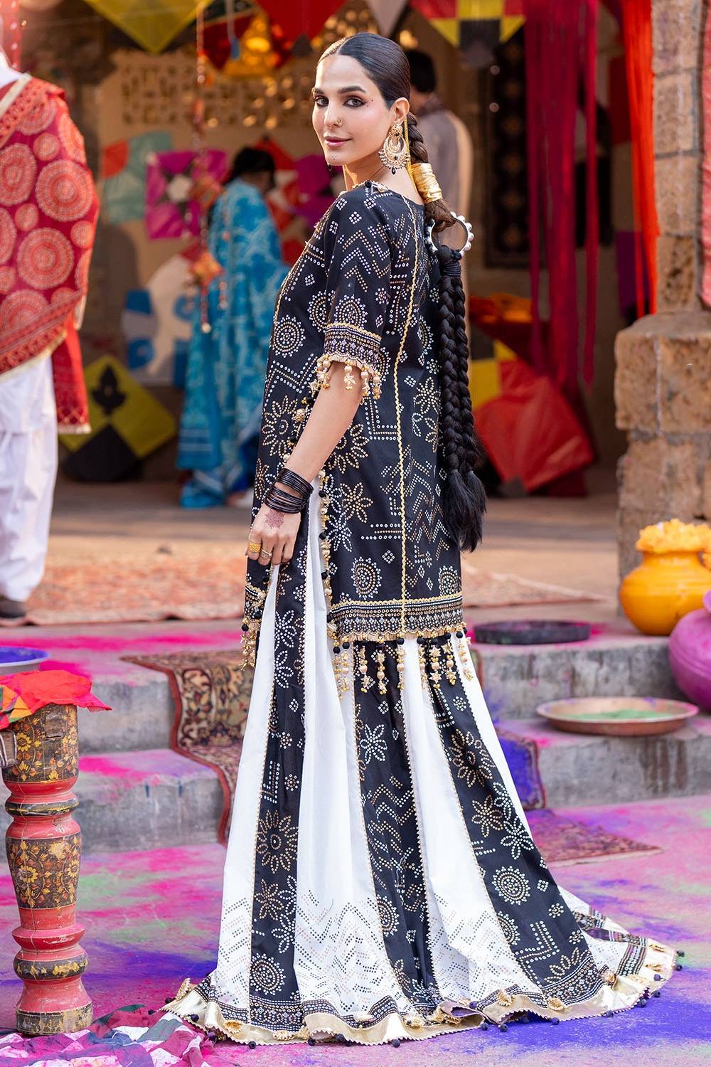 Gul Ahmed | Chunri Lawn 25 | TL-52034 by Maria Faisal - Registered Vendor of : Gul Ahmed - type : Ladies Clothes - 100% original wedding dresses