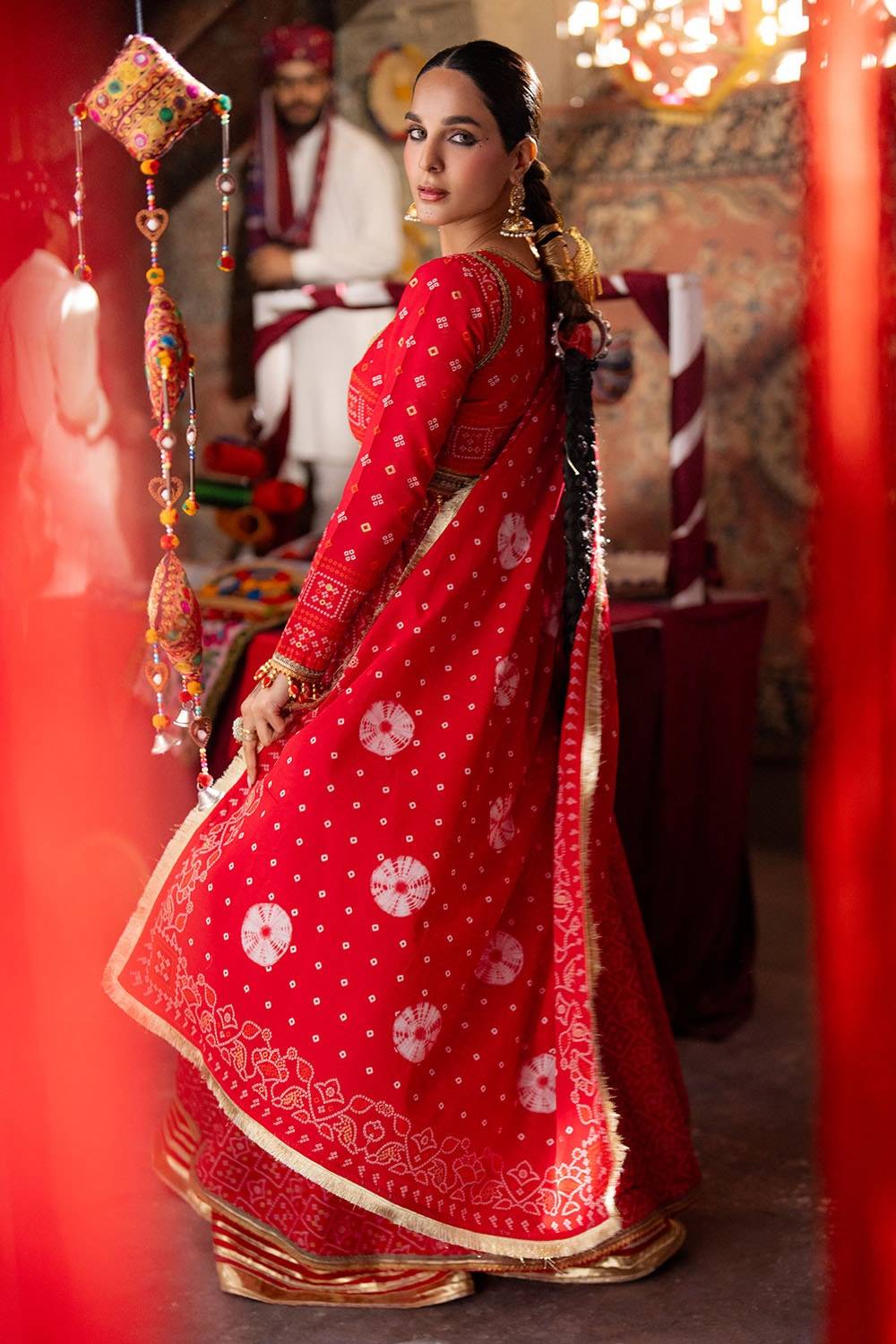 Gul Ahmed | Chunri Lawn 25 | CL-52484 B by Maria Faisal - Registered Vendor of : Gul Ahmed - type : Ladies Clothes - 100% original wedding dresses