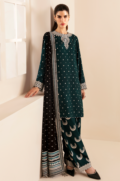 Jazmin | Formals Collection | Raw Silk UR-7035 - Ladies Clothes - Maria Faisal