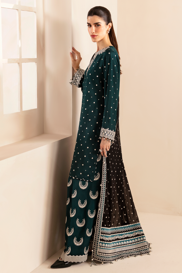 Jazmin | Formals Collection | Raw Silk UR-7035 - Ladies Clothes - Maria Faisal