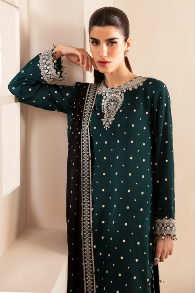 Jazmin | Formals Collection | Raw Silk UR-7035 - Ladies Clothes - Maria Faisal