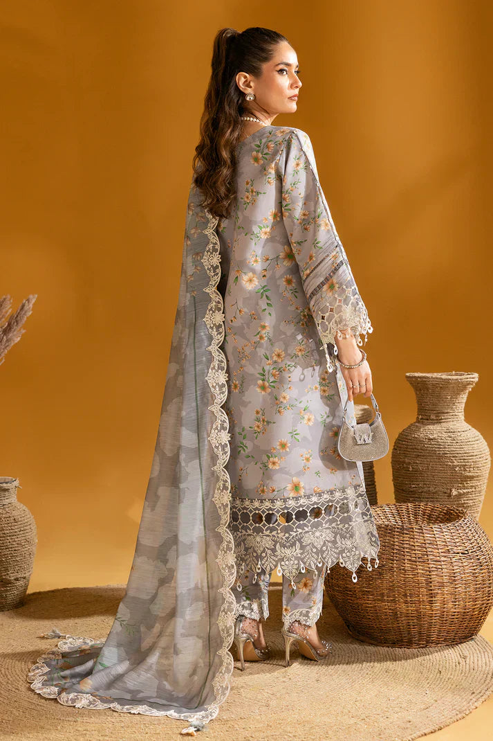 Alizeh | Maahi Embroidered Lawn | Lina - Pakistani Dress - Maria Faisal