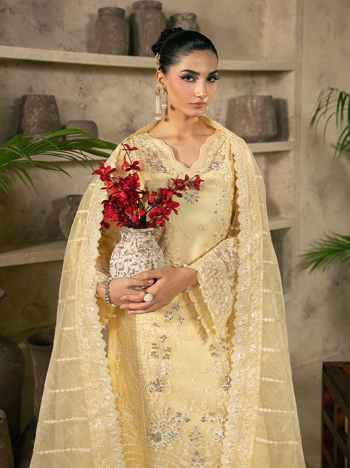Gulaal | Azira Luxury Formals | AUREVA - Formal Wear - available at Maria Faisal in UK and USA