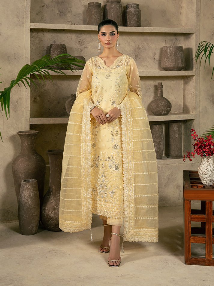 Gulaal | Azira Luxury Formals | AUREVA - Formal Wear - available at Maria Faisal in UK and USA