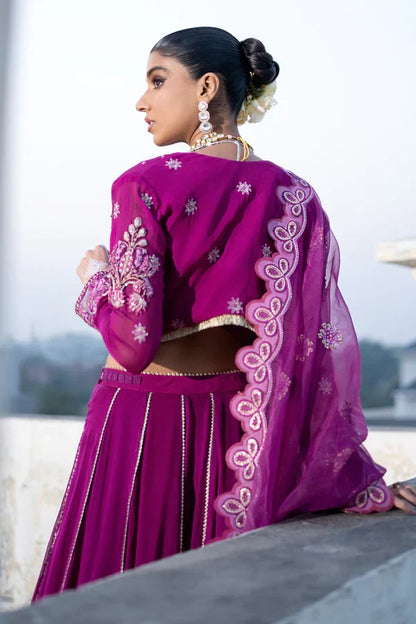 Ittehad | Dilruba Wedding Formals | ESDR77-SUT-PUP - Ladies Clothes 