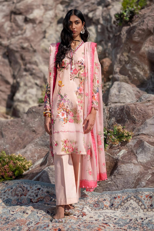 Sana Safinaz | Mahay Spring 24 | H241-026A-3CS - Ladies Clothes - Maria Faisal