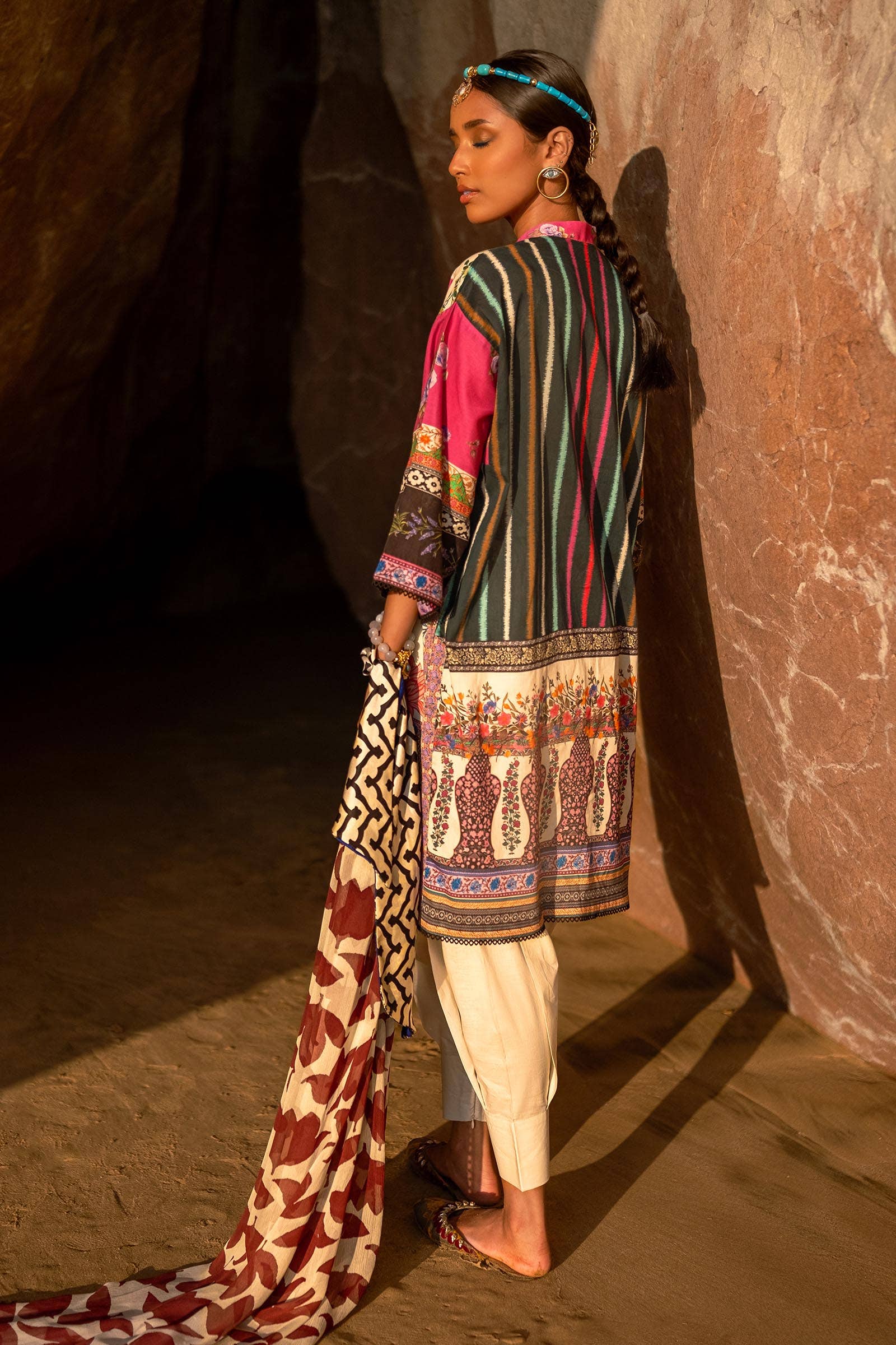 Sana Safinaz | Mahay Spring 24 | H241-027A-2I - Ladies Clothes - Maria Faisal