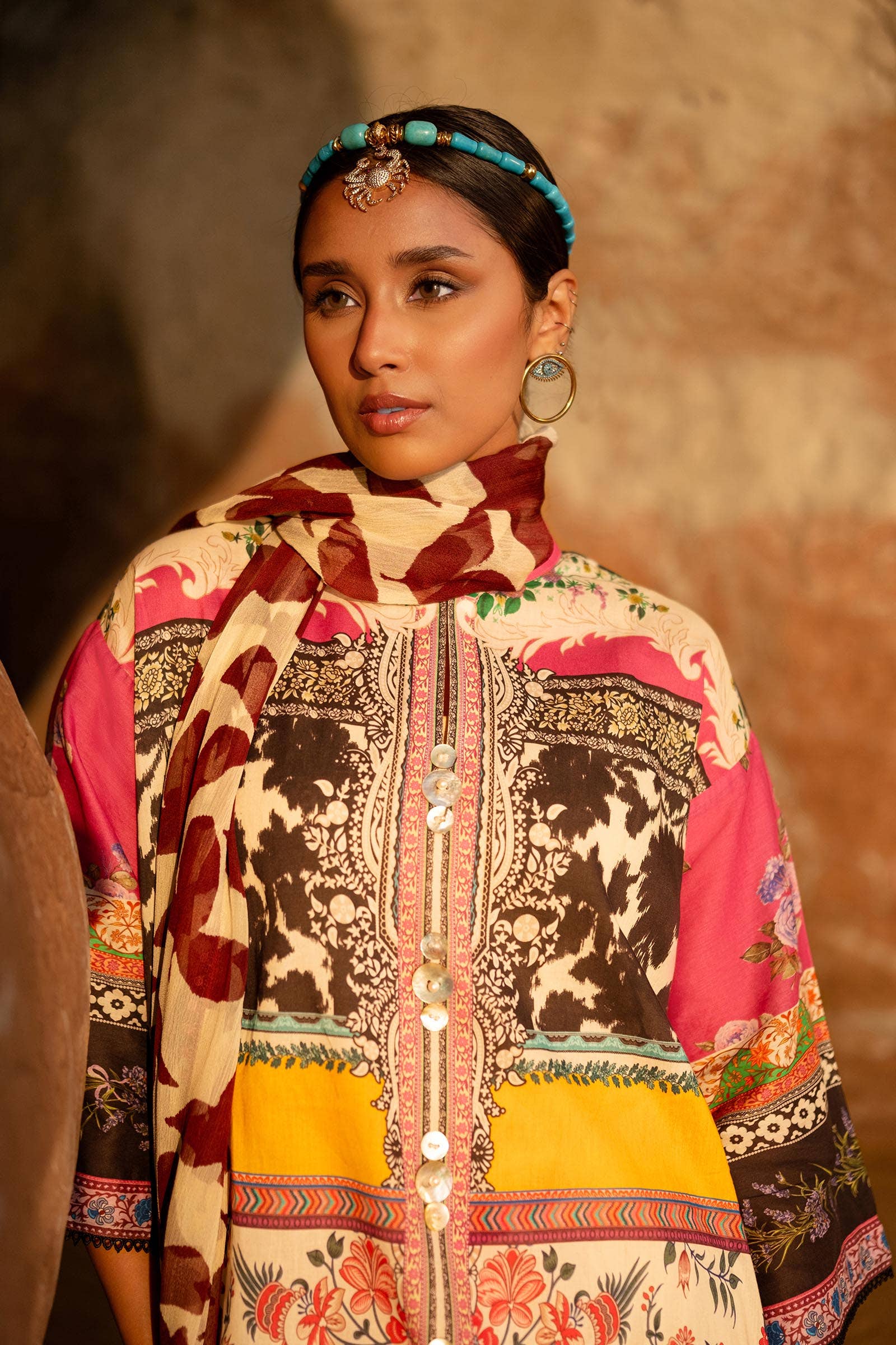 Sana Safinaz | Mahay Spring 24 | H241-027A-2I - Ladies Clothes - Maria Faisal