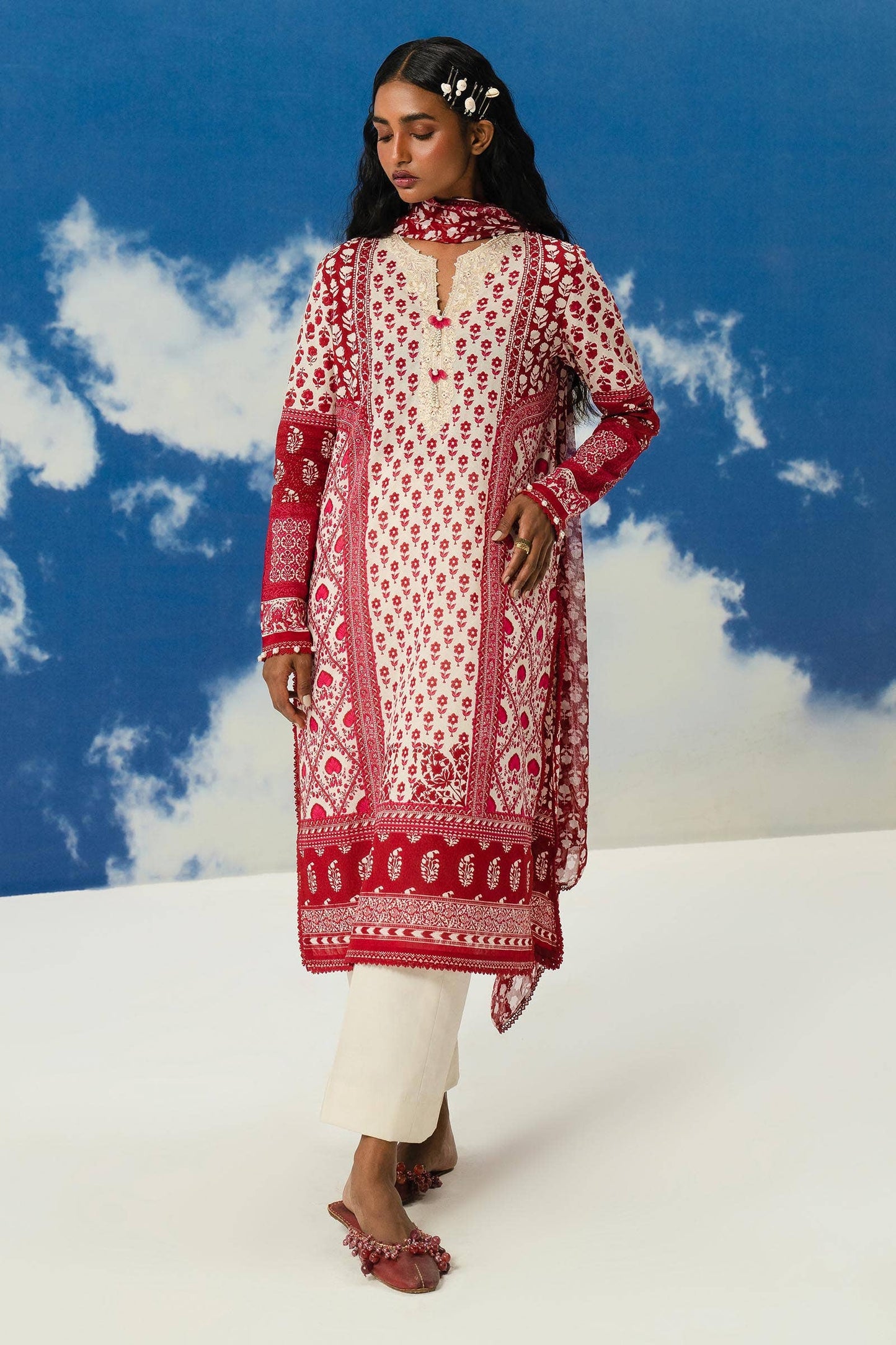 Sana Safinaz | Mahay Summer Lawn 24 | S-44 - Waniyas
