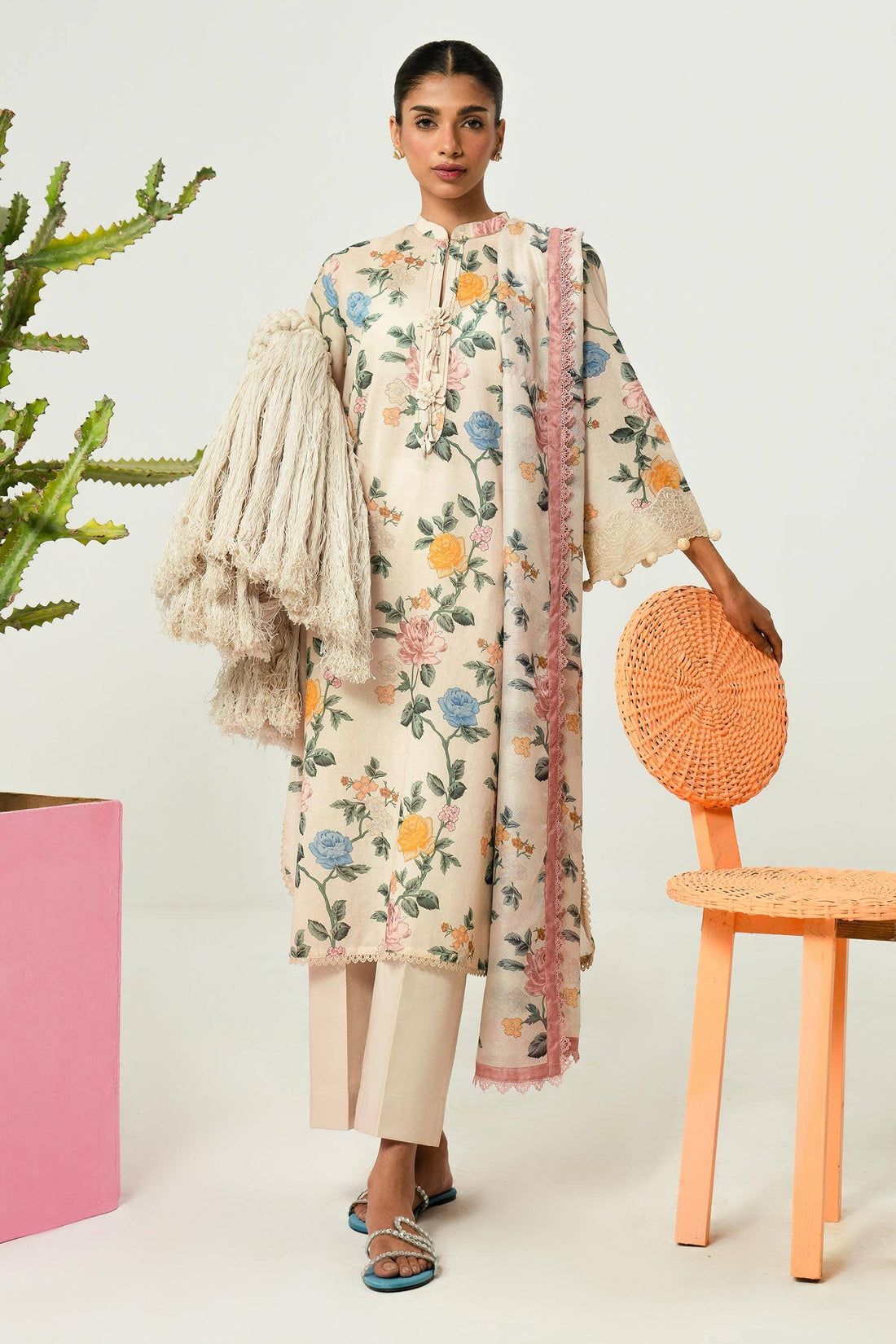 Sana Safinaz | Mahay Summer Lawn 24 | S-40 - Waniyas