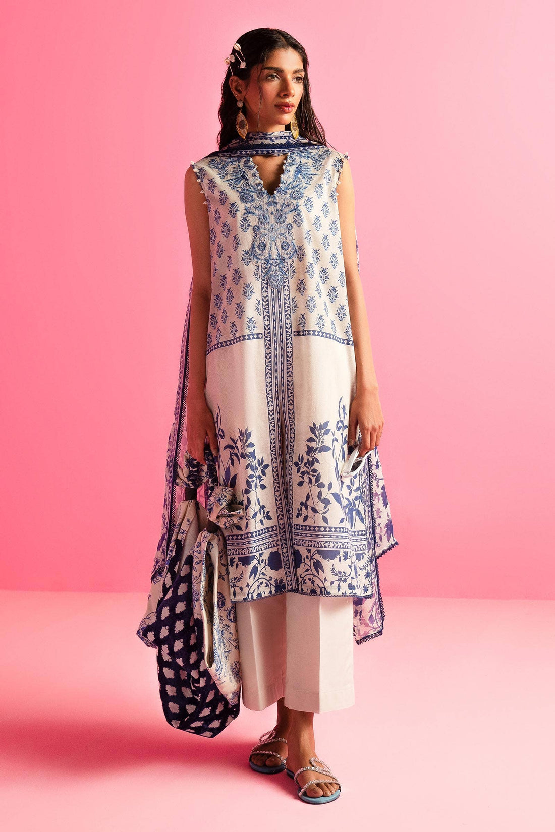 Sana Safinaz | Mahay Summer Lawn 24 | S-30 - Waniyas