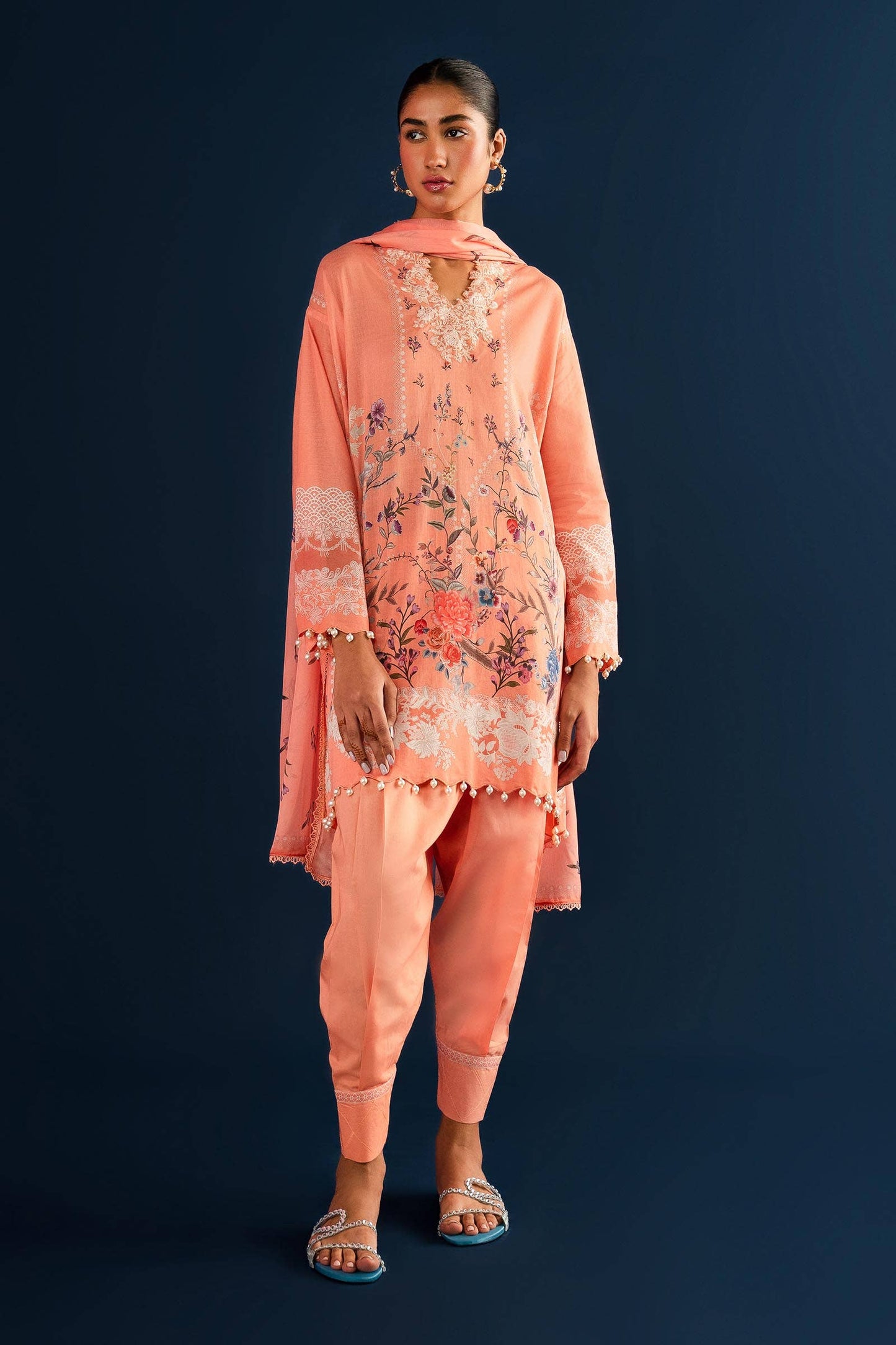 Sana Safinaz | Mahay Summer Lawn 24 | S-24 - Waniyas