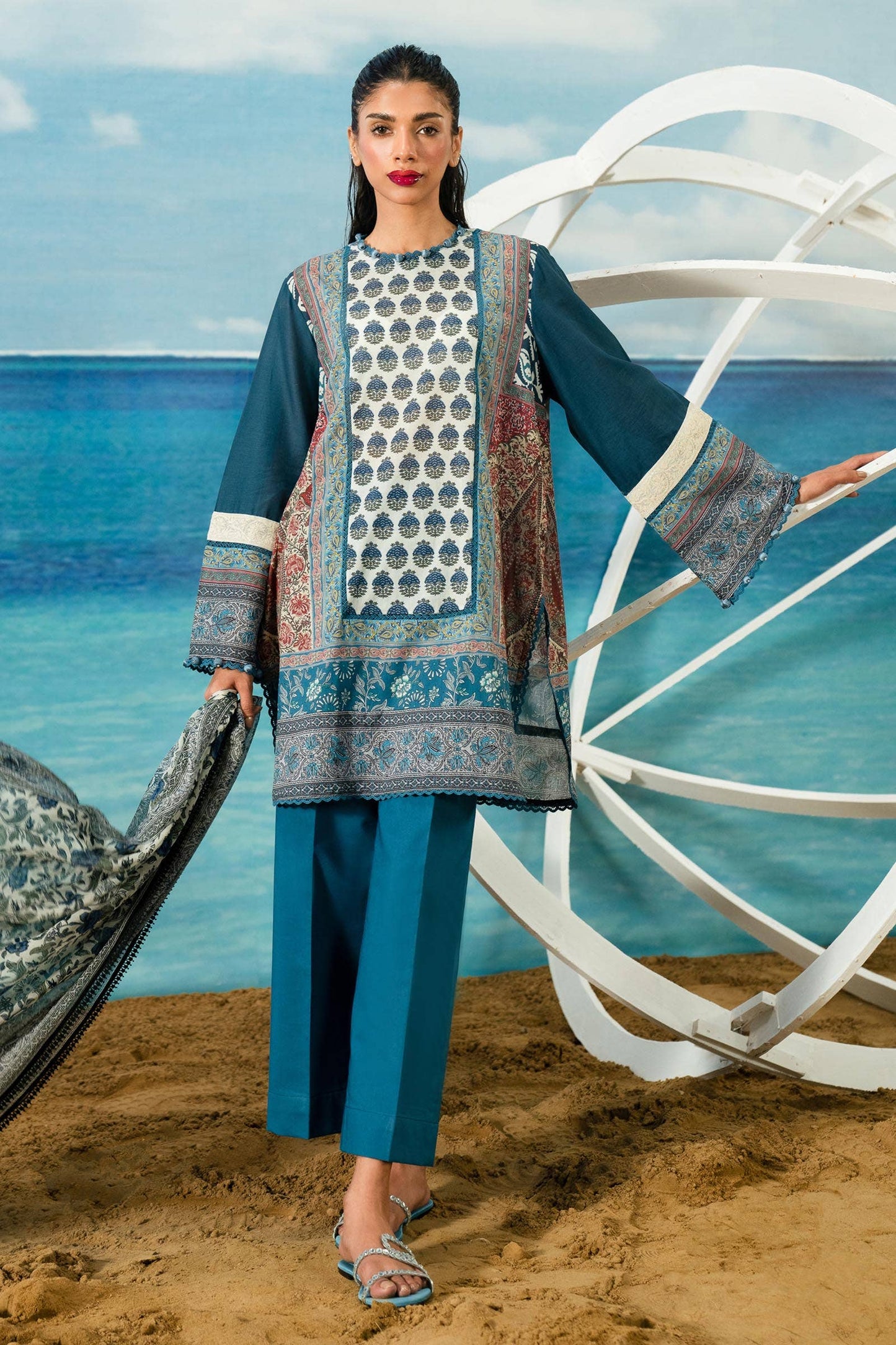 Sana Safinaz | Mahay Summer Lawn 24 | S-19 - Waniyas