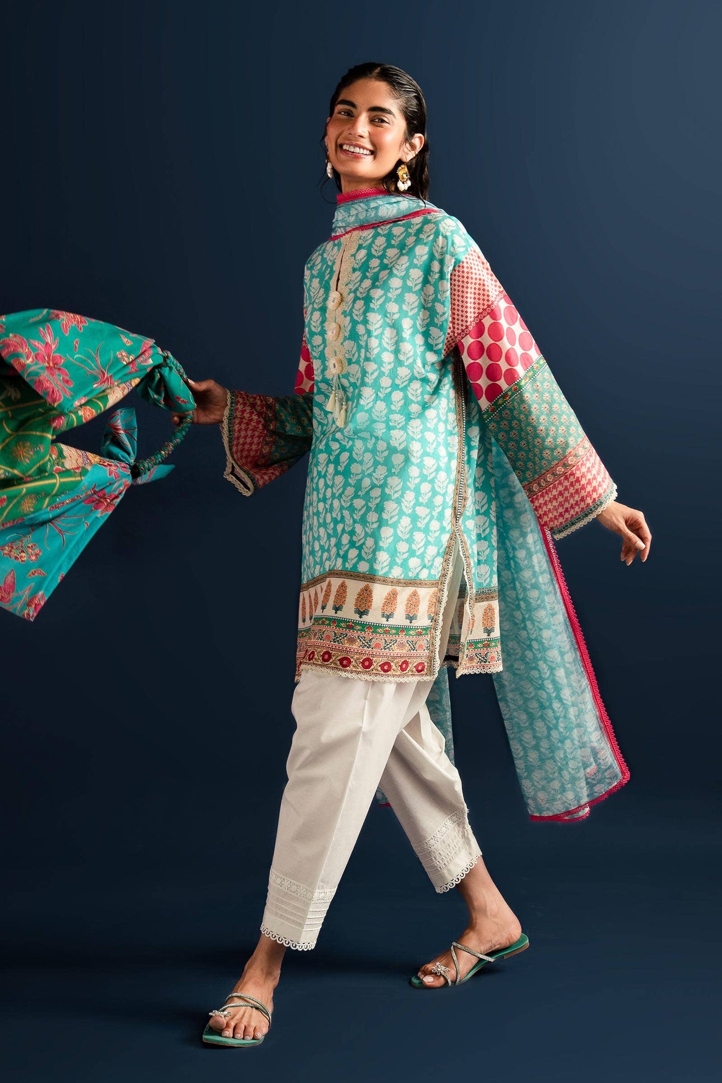 Sana Safinaz | Mahay Summer Lawn 24 | S-13 - Waniyas
