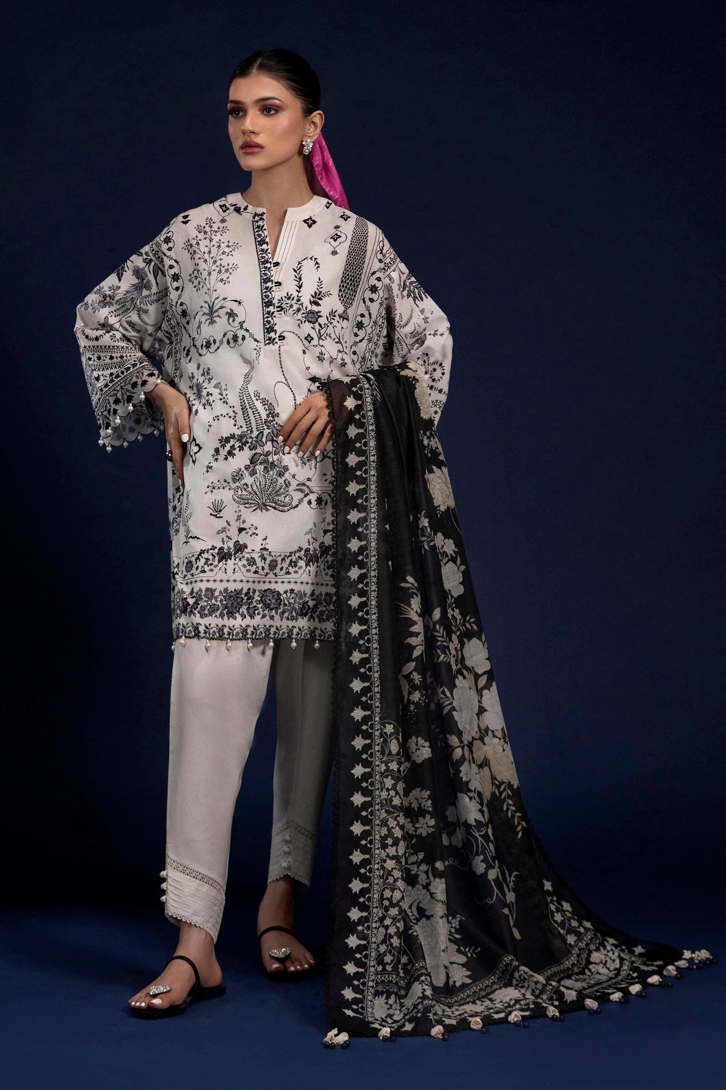 Sana Safinaz | Mahay Spring 25 | A-16 - Ladies Clothes 