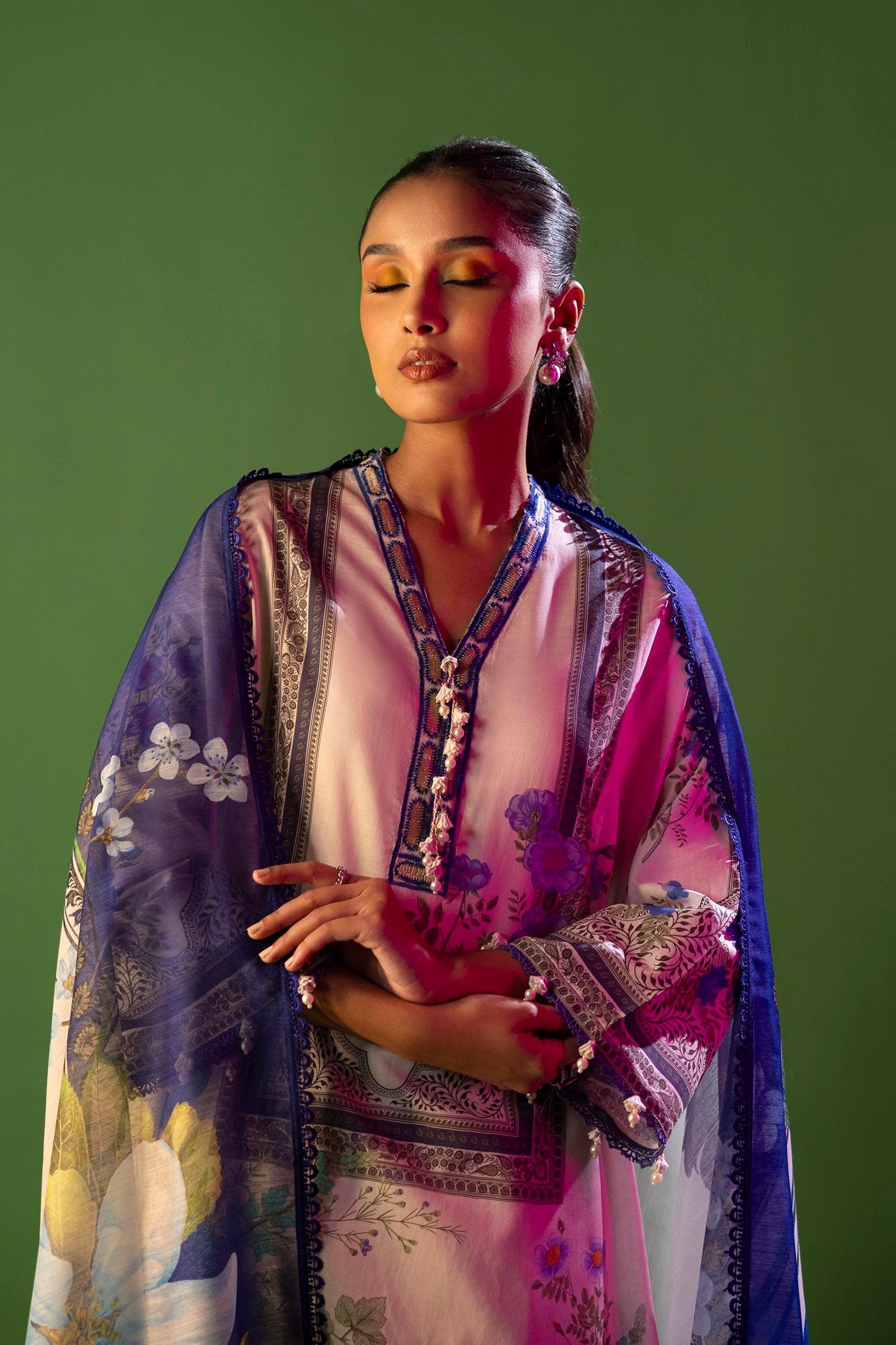 Sana Safinaz | Mahay Spring 25 | A-10 - Ladies Clothes 