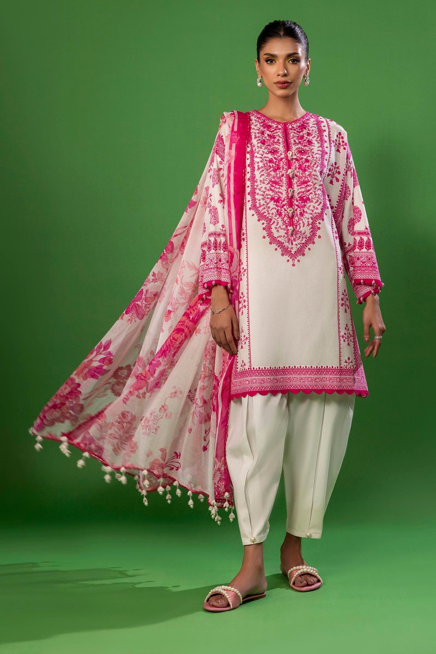 Sana Safinaz | Mahay Spring 25 | A-08 - Ladies Clothes 