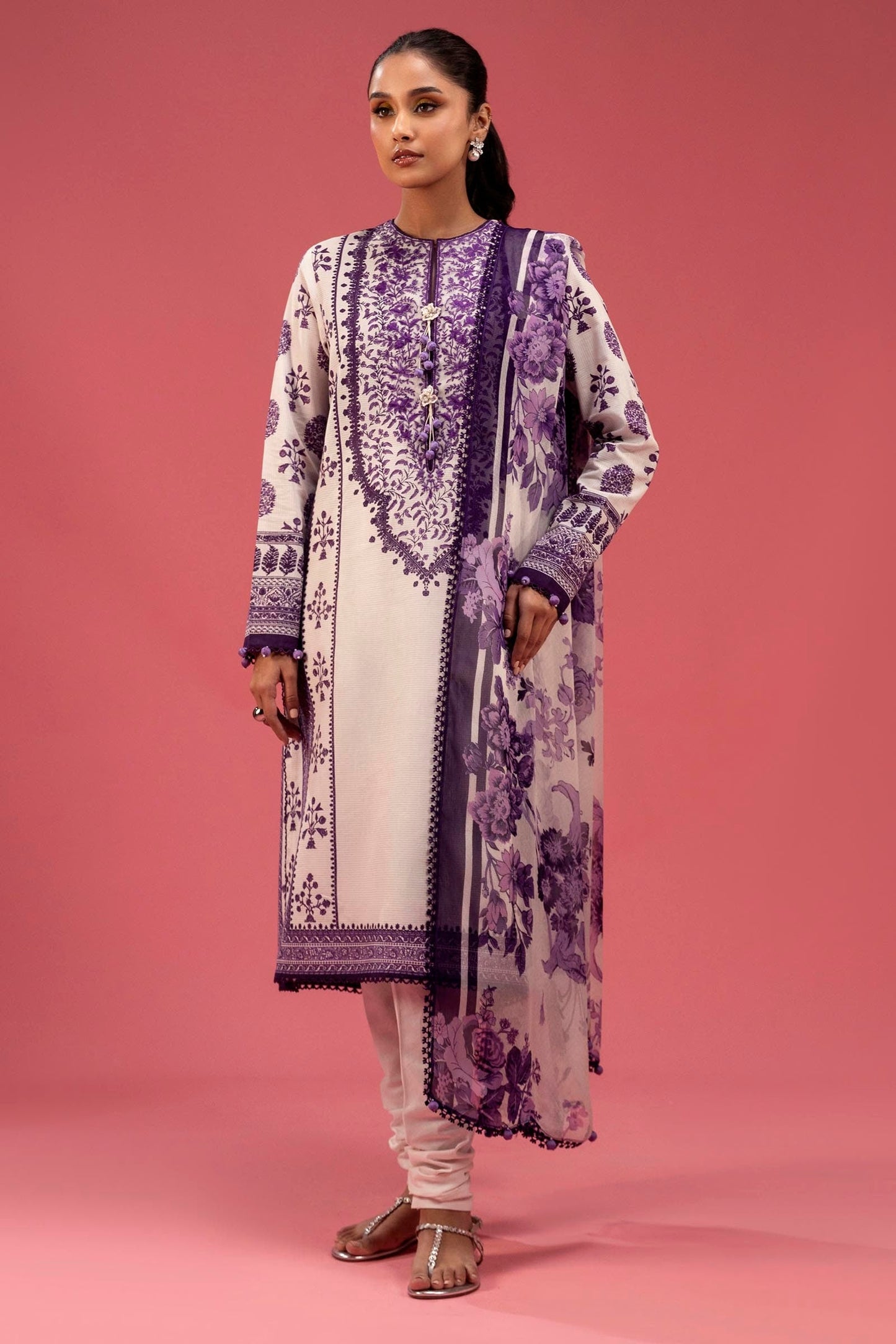Sana Safinaz | Mahay Spring 25 | A-07 - Ladies Clothes 