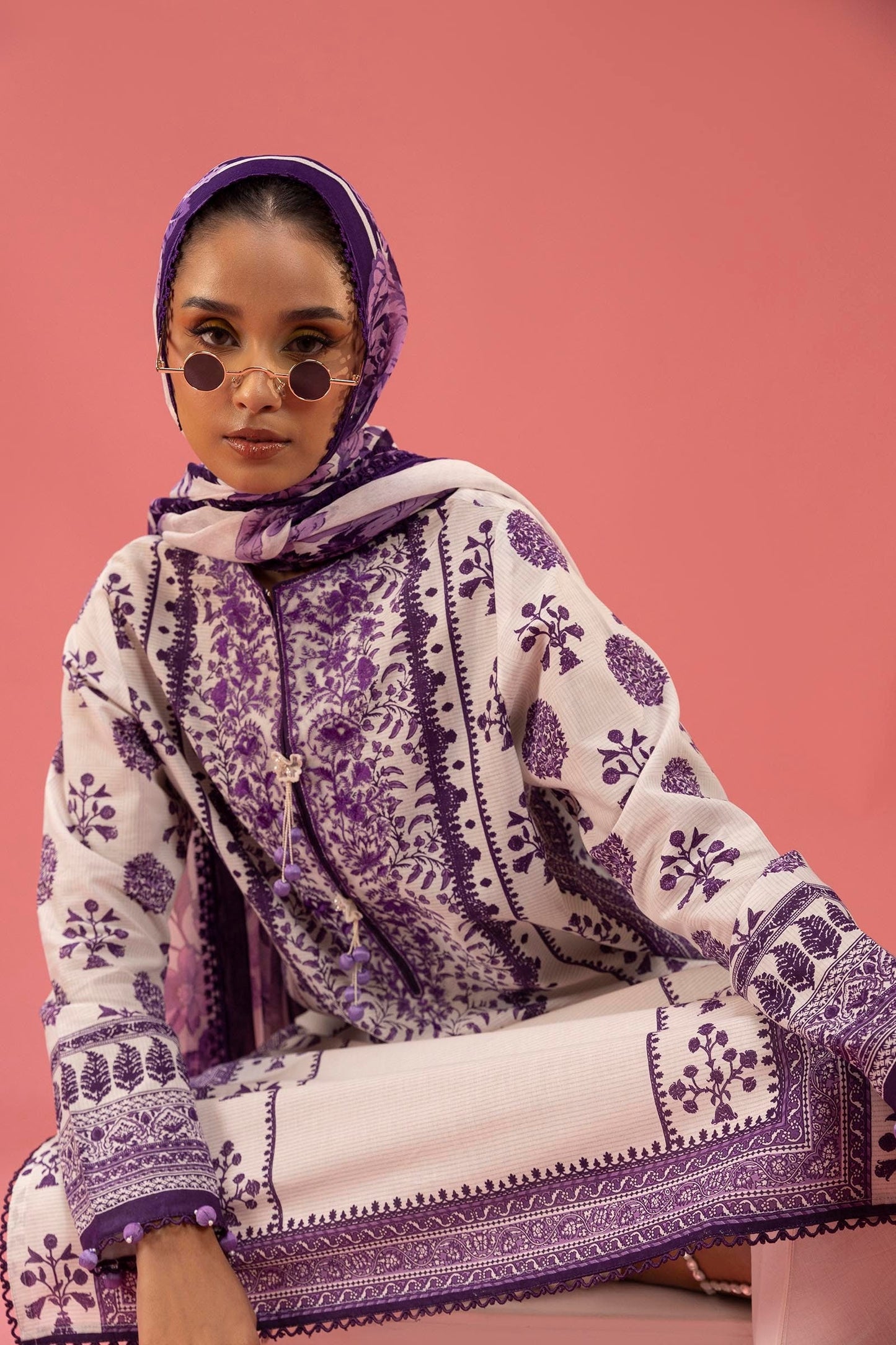 Sana Safinaz | Mahay Spring 25 | A-07 - Ladies Clothes 