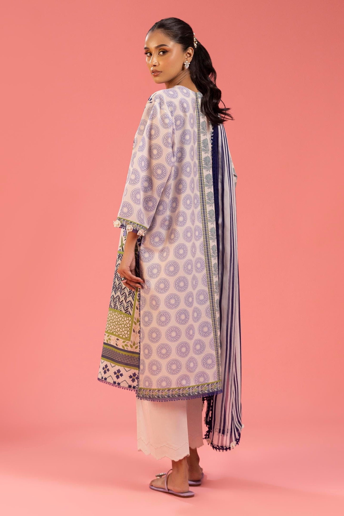 Sana Safinaz | Mahay Spring 25 | A-06 - Ladies Clothes 