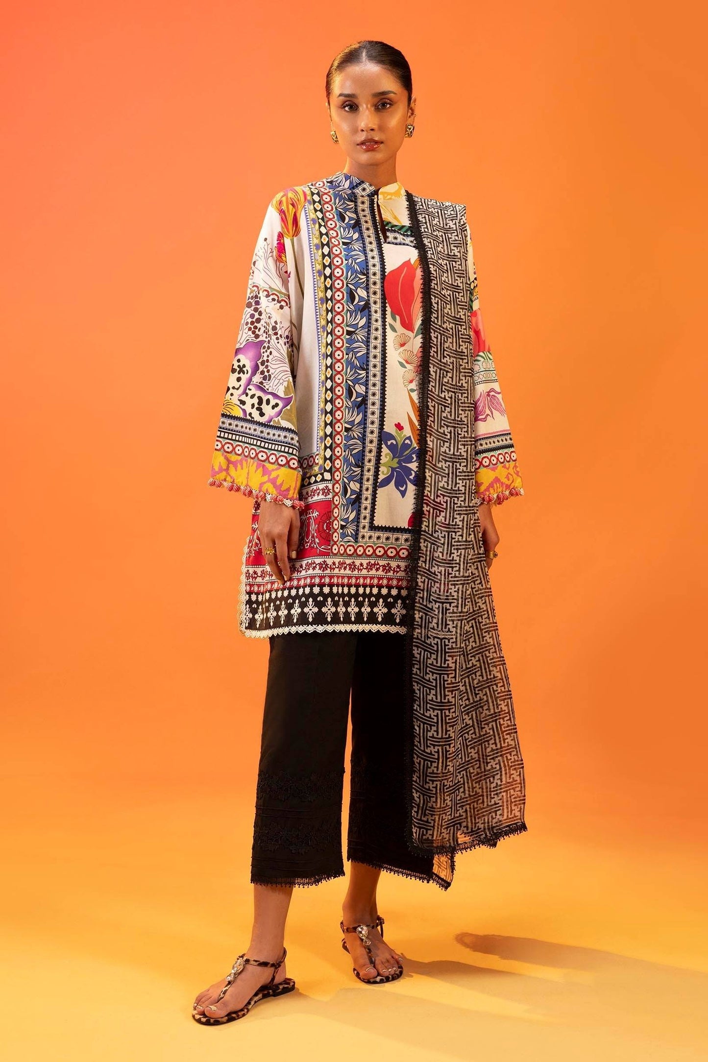 Sana Safinaz | Mahay Summer 25 | 002A by Maria Faisal - Registered Vendor of : Sana Safinaz - type : Ladies Clothes - 100% original wedding dresses