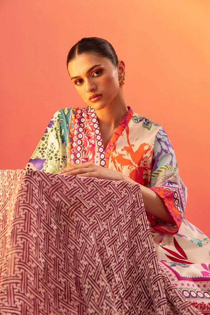 Sana Safinaz | Mahay Summer 25 | 002B by Maria Faisal - Registered Vendor of : Sana Safinaz - type : Ladies Clothes - 100% original wedding dresses