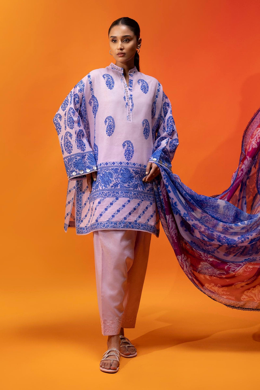 Sana Safinaz | Mahay Summer 25 | 005A - Ladies Clothes 