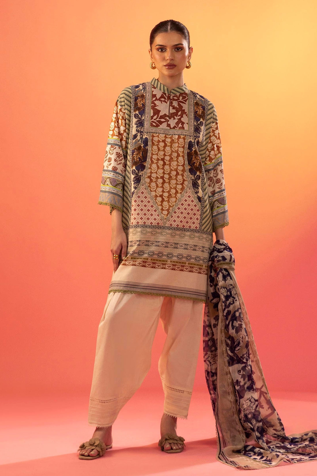 Sana Safinaz | Mahay Summer 25 | 006A - Ladies Clothes 