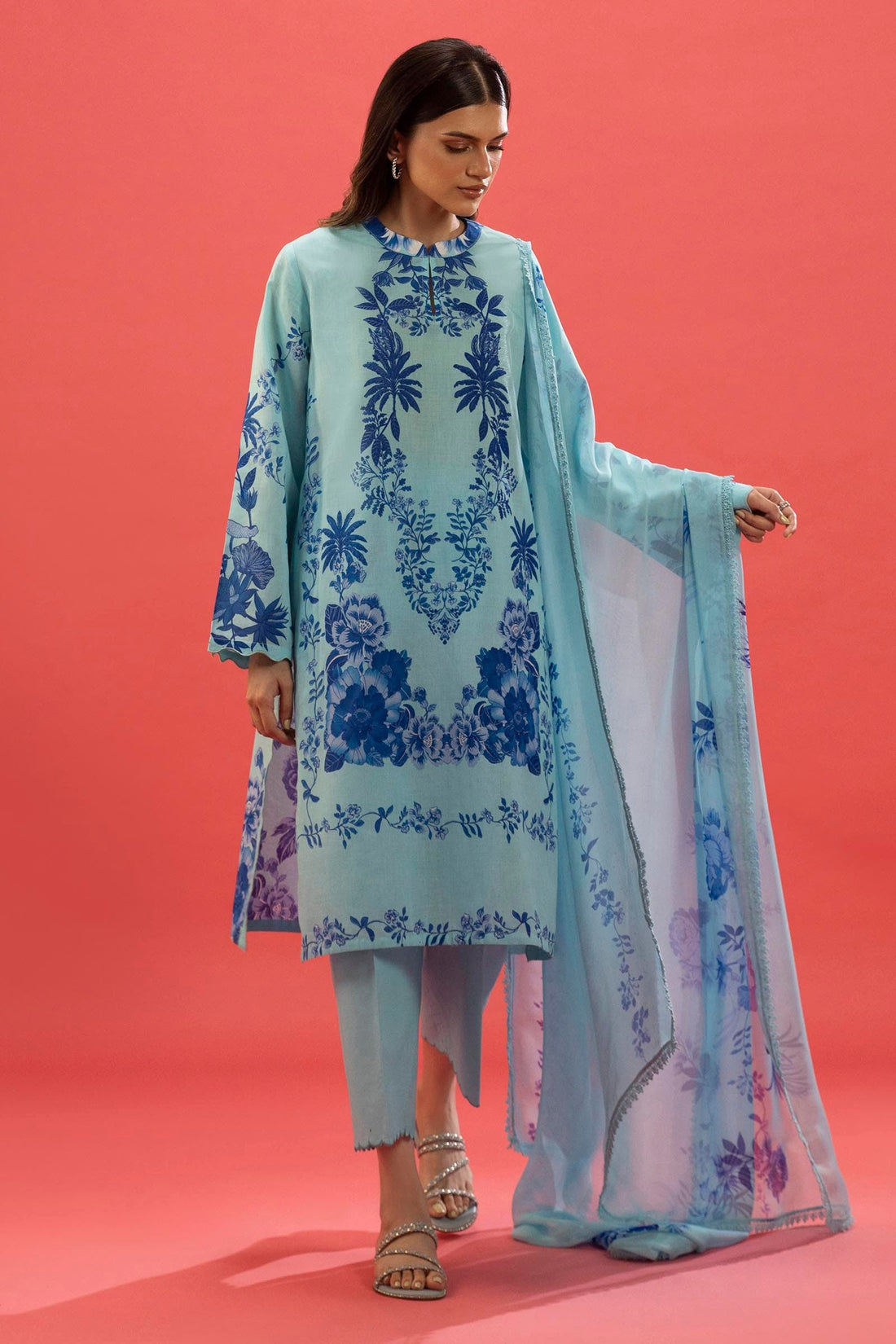 Sana Safinaz | Mahay Summer 25 | 007A - Ladies Clothes 