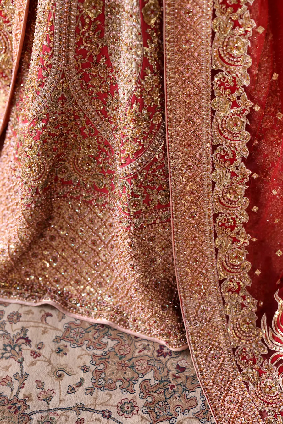Waqas Shah | Vyah Diyan Tyaariyan 26 | Zarafshan - Bridal Dress - available at Maria Faisal in UK and USA.