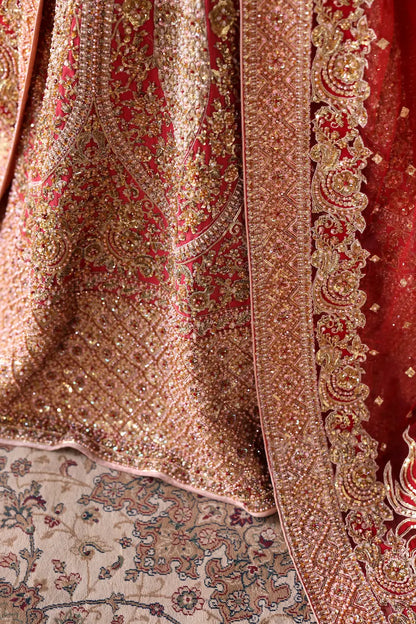 Waqas Shah | Vyah Diyan Tyaariyan 26 | Zarafshan - Bridal Dress - available at Maria Faisal in UK and USA.