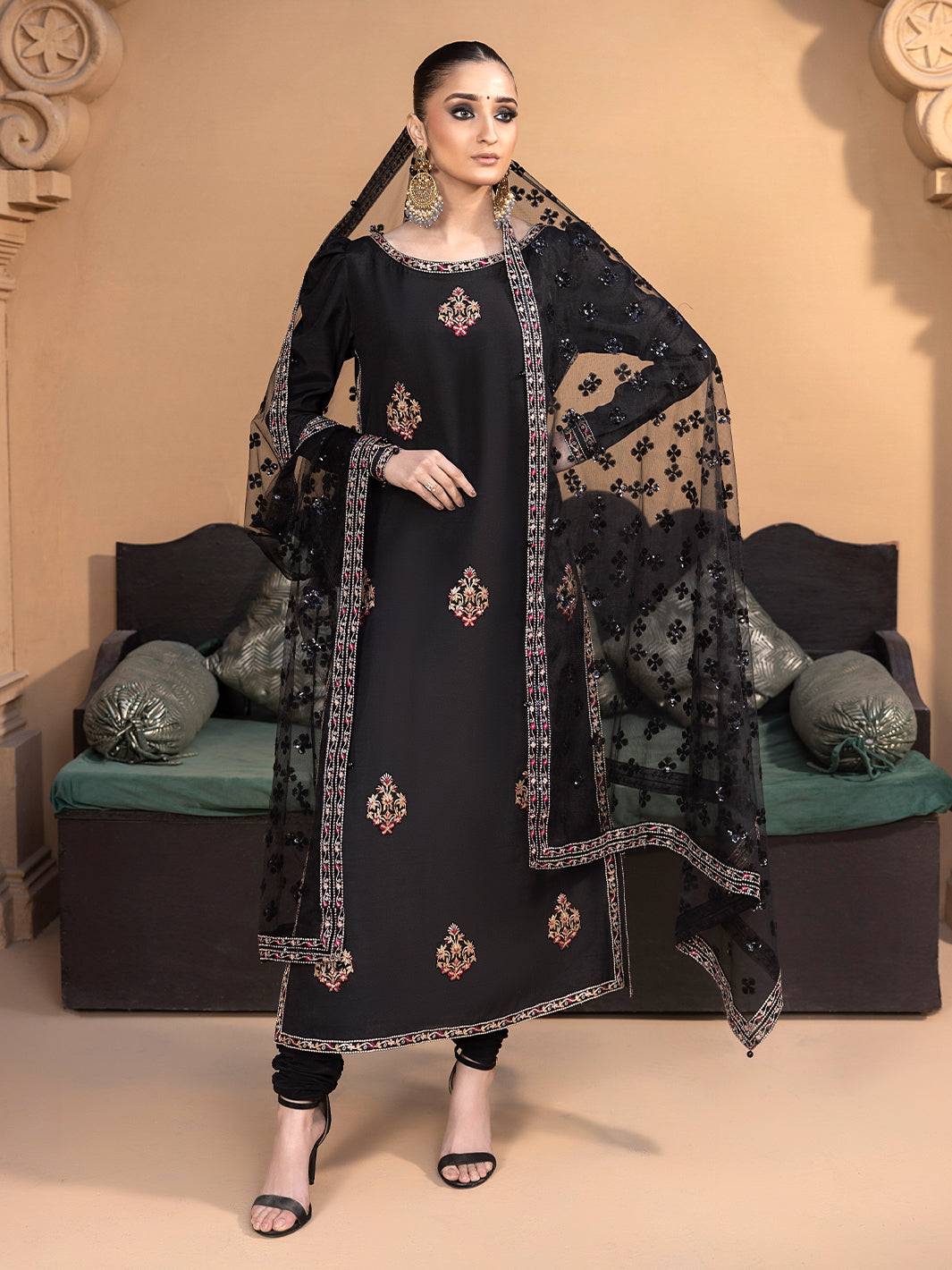Hem Stitch | Raw Silk Edit 25 | Haya by Maria Faisal - Registered Vendor of : Hemstitch - type : Ladies Clothes - 100% original wedding dresses