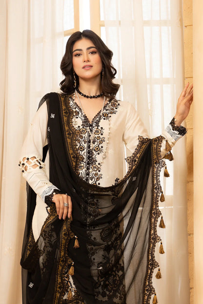 Hemstitch | Summer Luxury Lawn 24 | Prestige - Ladies Clothes - Maria Faisal